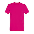 MENS ROUND NECK T-SHIRT IMPERIAL, FUCHSIA, L