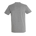MENS ROUND NECK T-SHIRT IMPERIAL, GREY MELANGE, 3XL