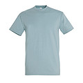 MENS ROUND NECK T-SHIRT IMPERIAL, ICE BLUE, L