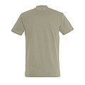 MENS ROUND NECK T-SHIRT IMPERIAL, KAKI, L