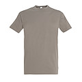 MENS ROUND NECK T-SHIRT IMPERIAL, LIGHT GREY, L