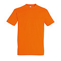 MENS ROUND NECK T-SHIRT IMPERIAL, ORANGE, 3XL