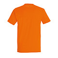 MENS ROUND NECK T-SHIRT IMPERIAL, ORANGE, 3XL