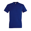 MENS ROUND NECK T-SHIRT IMPERIAL, ULTRAMARINE, L