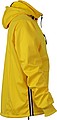 Mens softshell jacket JAMES & NICHOLSON, sun yellow/navy/white, 3XL