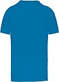 Mens sports T-shirt KARIBAN 130gr, aqua blue, XS