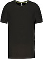 Mens sports T-shirt KARIBAN 130gr, black, 2XL