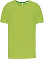 Mens sports T-shirt KARIBAN 130gr, lime, 2XL