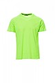 Mens sports T-shirt PAYPER RUNNER, fluo green, S