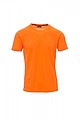 Mens sports T-shirt PAYPER RUNNER, fluo orange, S