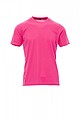 Mens sports T-shirt PAYPER RUNNER, fluo pink, S