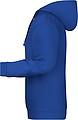 Mens sweatshirt with hoodie James Nicholson, dark roayl blue, S
