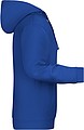 Mens sweatshirt with hoodie James Nicholson, dark roayl blue, S