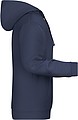 Mens sweatshirt with hoodie James Nicholson, navy, S