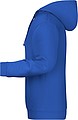 Mens sweatshirt with hoodie James Nicholson, royal blue, S