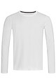 Mens T-shirt STEDMAN CLIVE LONG SLEEVE, white, L