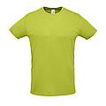 MENS ZIP HOODIE SPRINT, APPLE GREEN, L
