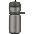 Mepal 600 ml sport bottle with flip lid, solid black