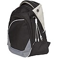 Metal 4-in-1 recycled aluminium charging cable with keychain, silver
