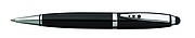 metal ball pen, black
