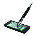 metal ball pen, black