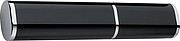 Metal ball pen in a plastic box., black