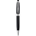 Metal ball pen with touch pad function, black