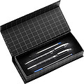 Metal ballpen and rollerpenBlack/silver