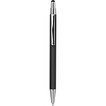 Metal ballpen with rubber coating and touch function