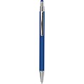 Metal ballpen with rubber coating and touch function