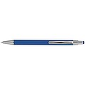 Metal ballpen with rubber coating and touch function