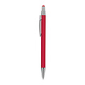 Metal ballpen with rubber coating and touch function
