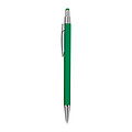 Metal ballpen with rubber coating and touch function