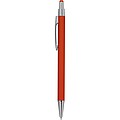 Metal ballpen with rubber coating and touch function