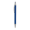 Metal ballpen with rubber coating and touch function