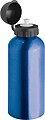 Metal drinking bottle, blue