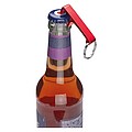 Metal Keyring with Bottle- and Canopener