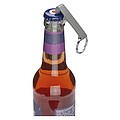 Metal Keyring with Bottle- and Canopener