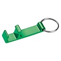 Metal Keyring with Bottle- and Canopener