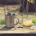 Metal mug