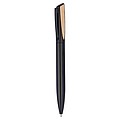 Metal pen with bomboo appliquees