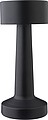 Metal tablelight, black