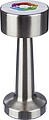 Metal tablelight, silver