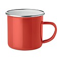 Metal vintage mug with enamel layer. Capacity 350 ml.