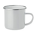 Metal vintage mug with enamel layer. Capacity 350 ml.