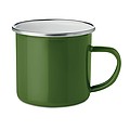 Metal vintage mug with enamel layer. Capacity 350 ml.