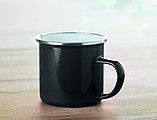 Metal vintage mug with enamel layer. Capacity 350 ml.