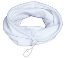 Micro fleece neckwarmer PAYPER OSLO, white
