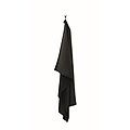 Microfibre towel, black