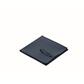 Microfibre towel, blue